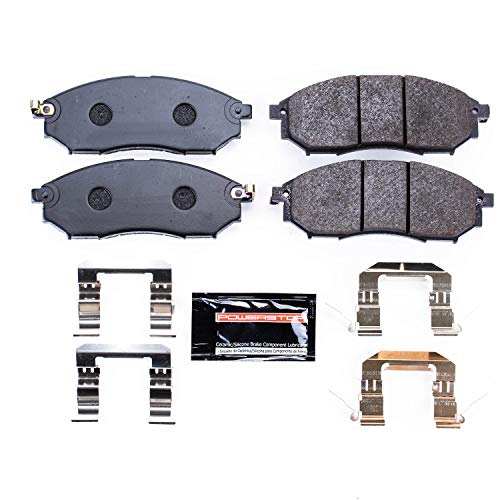 Power Stop Track Day PST-888 Brake Pad For EX35, E, G25, G35, G37, M35, M35h, M37, M45, M45, M56, INFINITI, Q45, Q70, Q70L, QX50, QX70, 350Z, 370Z, Murano, Pathfinder [Model Specific]
