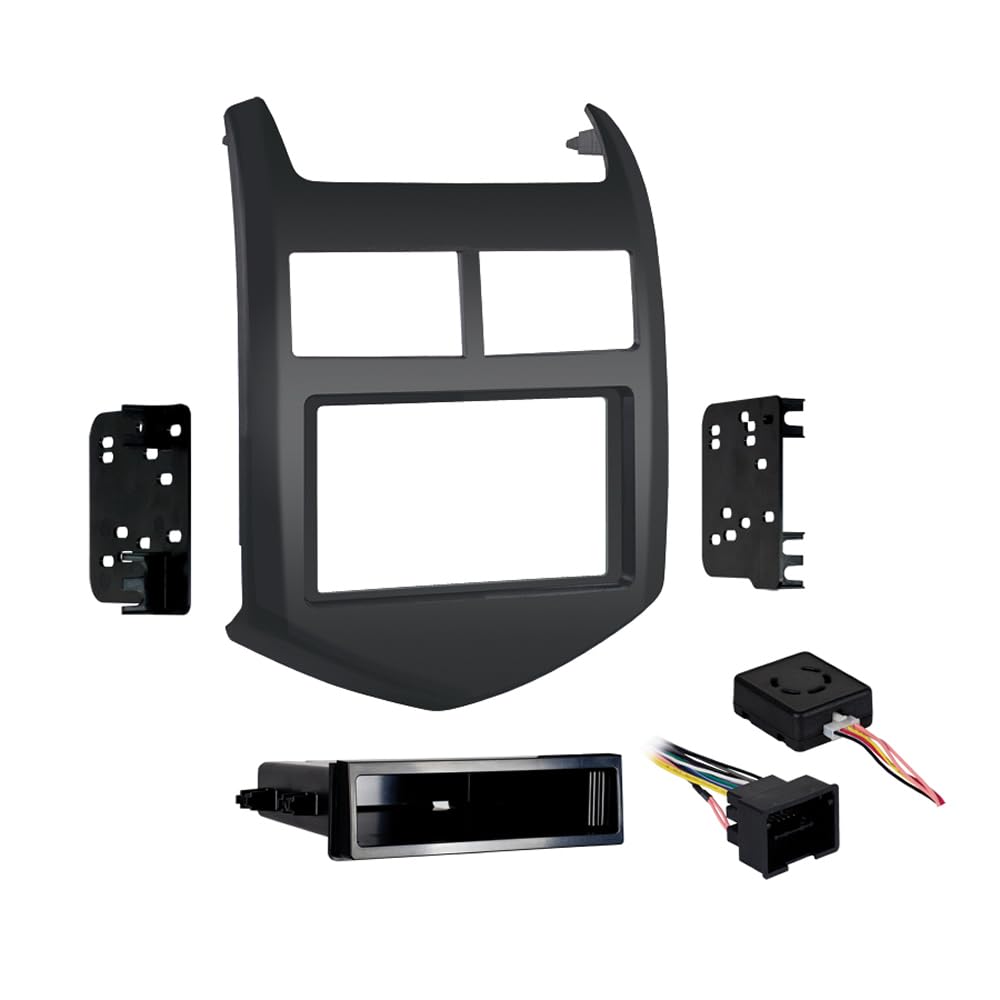Metra Single/Double DIN 99-3012G-LC Dash Installation Kit for 2012-Up Chevy Sonic Vehicles