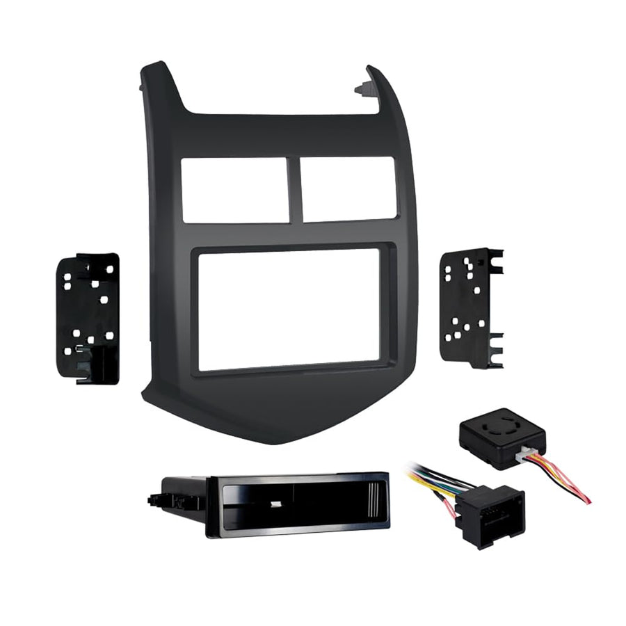 Metra Single/Double DIN 99-3012G-LC Dash Installation Kit for 2012-Up Chevy Sonic Vehicles