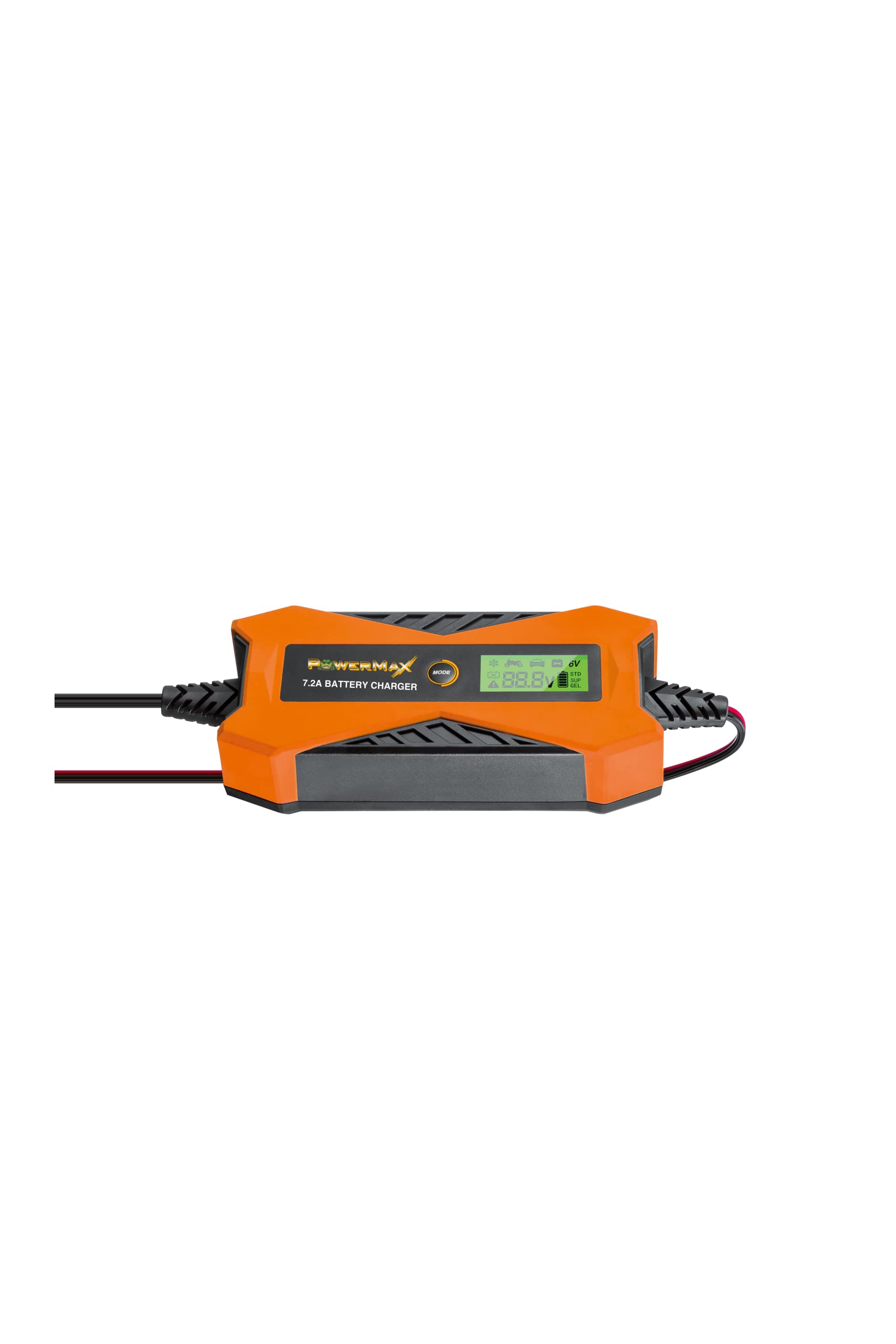 PMMC-07 PowerMax 7.2 Amp Smart Battery Charger & Tester