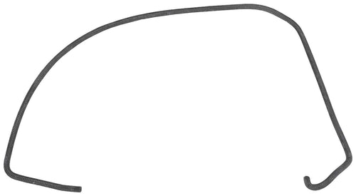Molded Heater Hose Gates 18391, 62.7" Centerline Length, 0.29" ID, Black