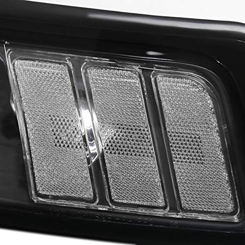 FORD MUSTANG Spec-D Tuning LH-MST99JM-RS Headlights- Black 99-04