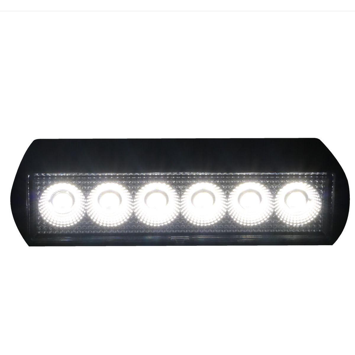 Auxiliary Light Race Sport Lighting Fit 6 x 1.5in 24-Watt Rectangle IQ Series Auxiliary LED Flood Beam RS6IQ24W