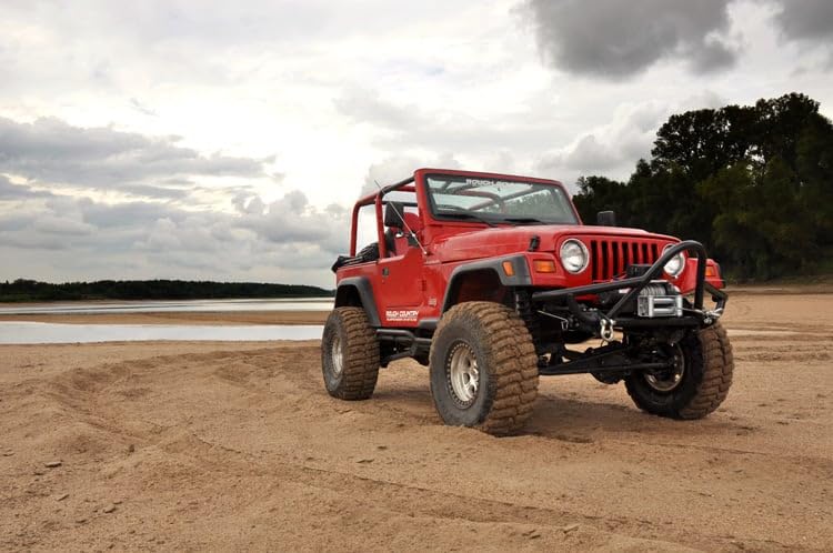 6" Long Arm Lift Kit Rough Country for 97-06 Jeep Wrangler TJ Unlimited - 65922