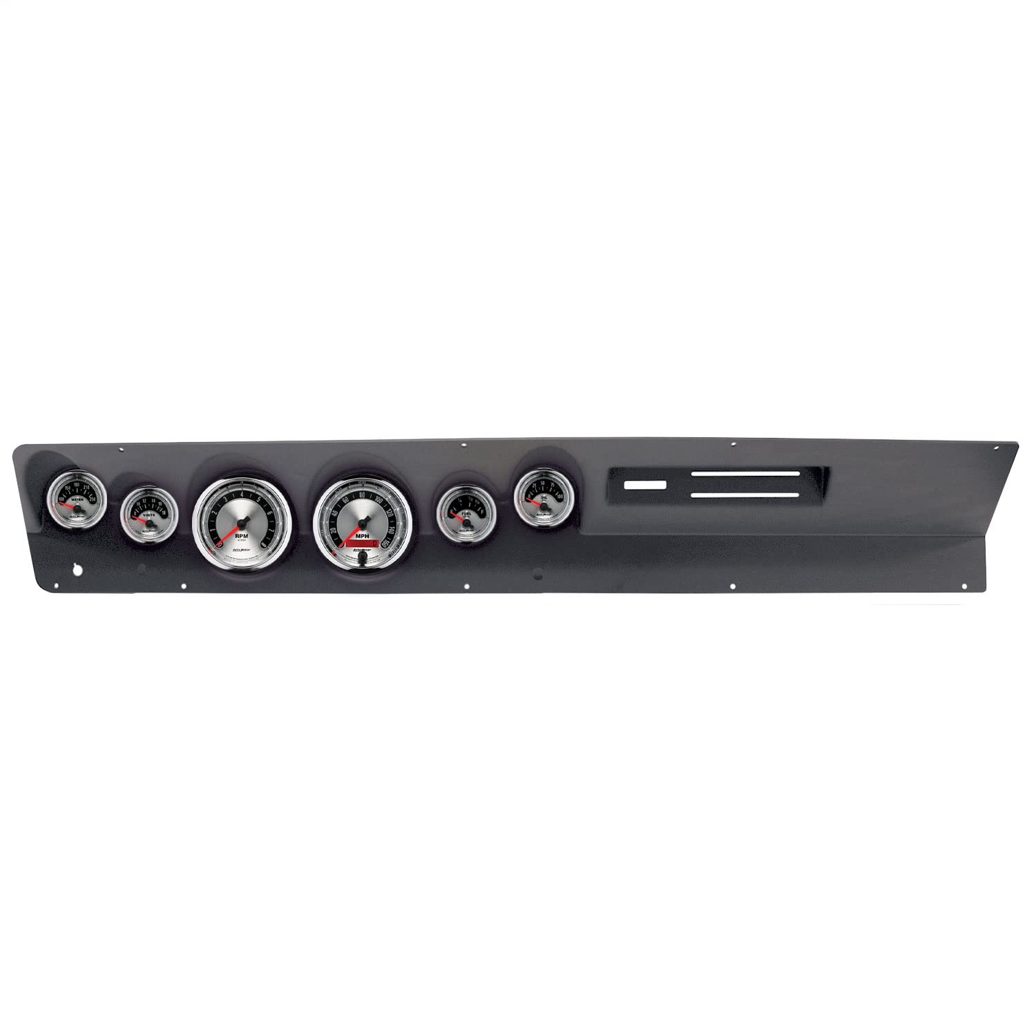AutoMeter Dash Kit Direct Fit, (3 3/8" X2, 2 1/16" X4), Dodge Dart Ac 67-69, American Muscle (2120-01)