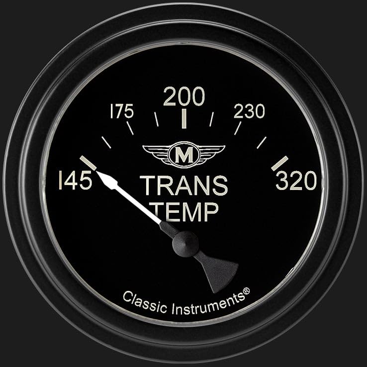 Moal Bomber Classic Instruments 2 5/8" Transmission Temperature Gauge