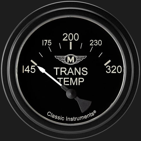Moal Bomber Classic Instruments 2 5/8" Transmission Temperature Gauge