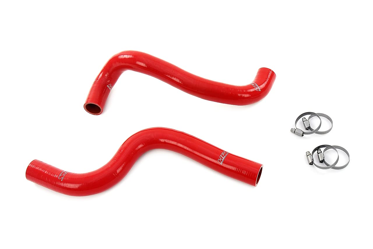 HPS Performance Silicone Radiator Hose Kit Red Coolant Compatible for 2011-2016 Toyota Sienna 3.5L V6, 57-2101-RED