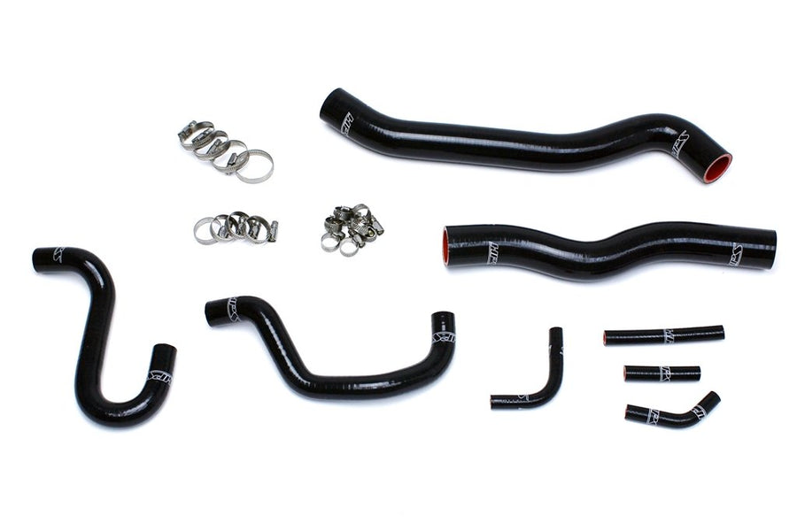 Black HPS 57-1518-BLK Silicone Radiator and Heater Hose Kit Coolant