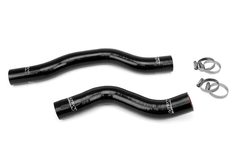 HPS High Temp Black Reinforced Silicone Radiator Coolant Hose Kit Compatible for 2019-2023 Genesis G70 2018-2020 Kia Stinger 2.0L Turbo, 57-1963-BLK