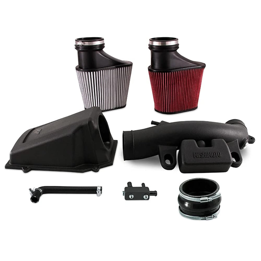 Mishimoto Performance Air Intake MMAI-JLH-18SDW Compatible With Jeep Wrangler JL 2.0L, 2018+, w/Dry Washable Filter