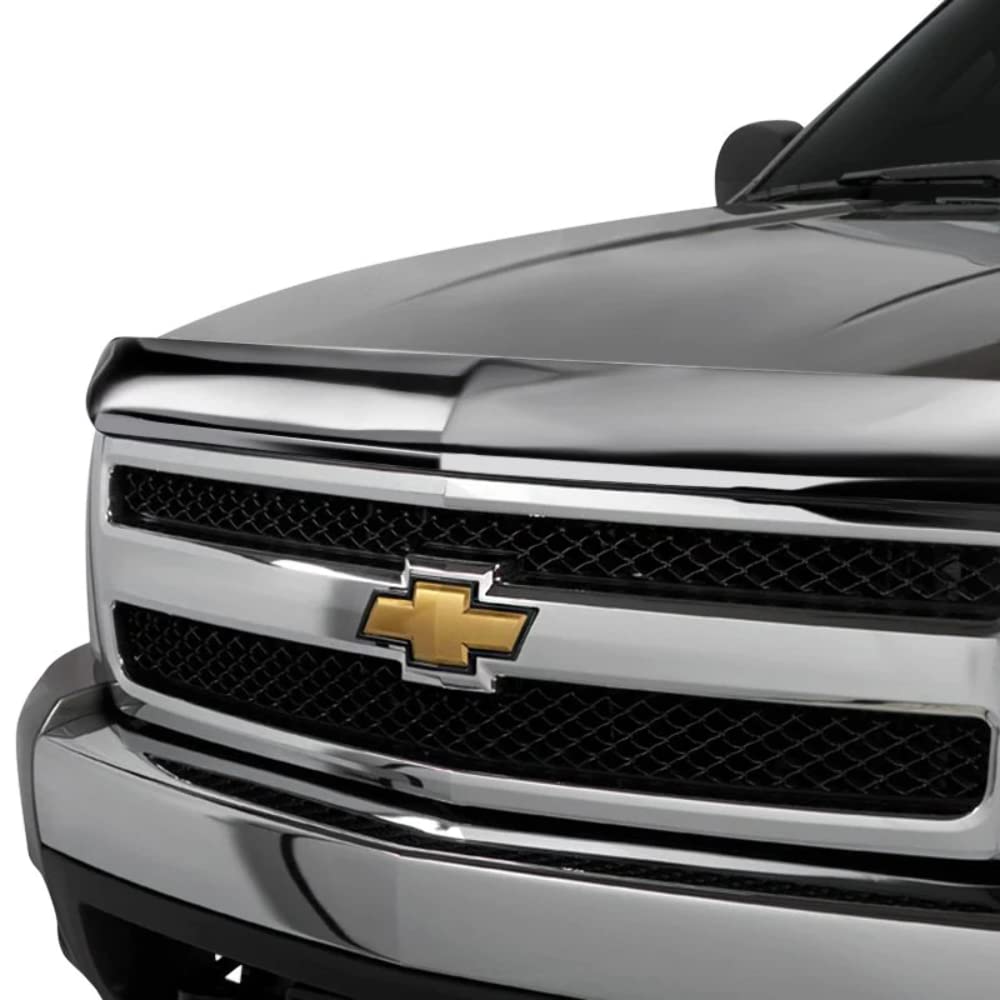 Vigilante Hood Protector | Stampede - High Profile / Chrome| 2007-2013 GMC Sierra 1500, 07-10 Sierra 2500 / 3500 | 2043-8