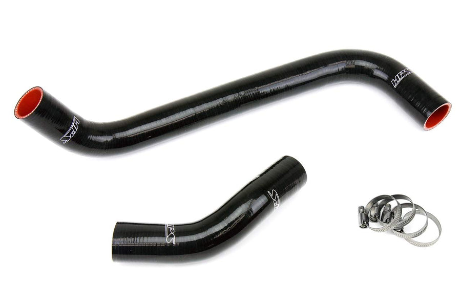 Black HPS 57-1272-BLK Silicone Radiator Coolant Hose Kit