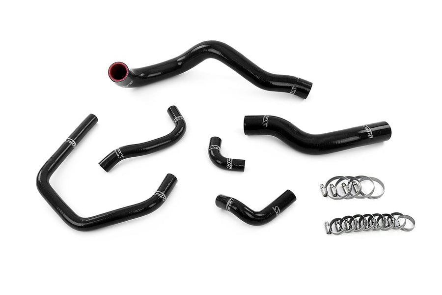 HPS Performance Black Silicone Radiator And Heater Coolant Hoses for 1993-2002 Toyota Supra Right Hand Drive 3.0L Non Turbo 2JZ-GE JDM Non VVT-i, 57-2147-BLK