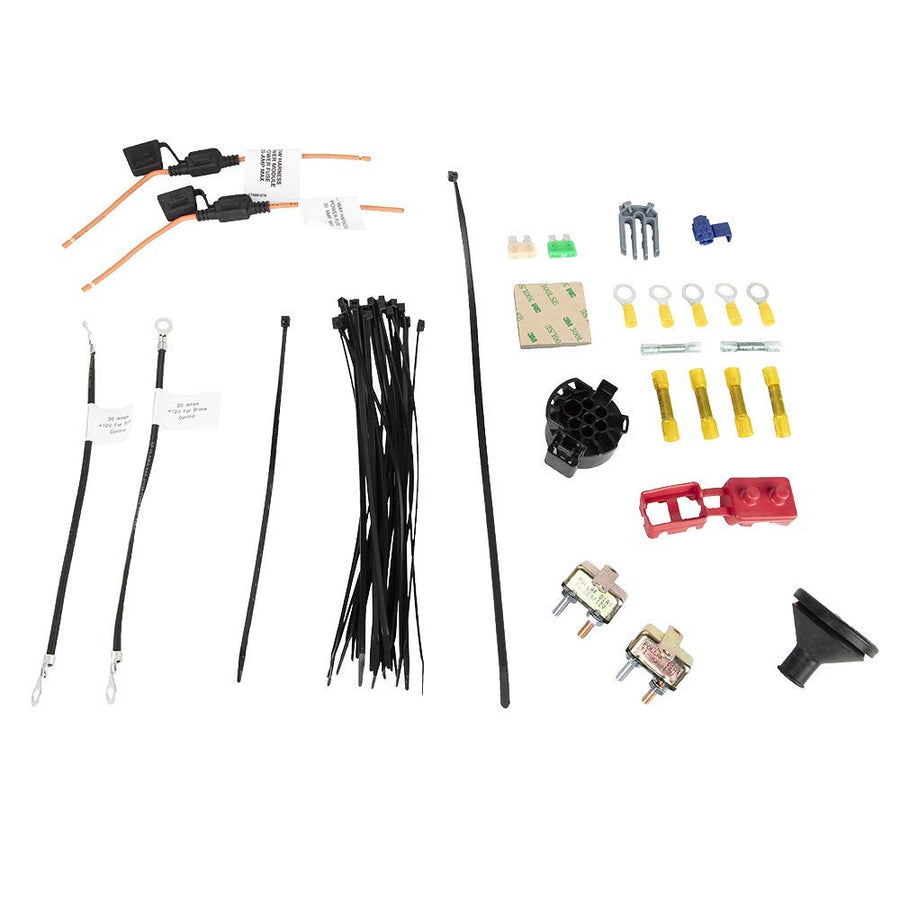Custom Tow Harness Tekonsha 22115 7 Way Tow Hitch Trailer Wiring Harness Kit, Short Circuit and Overload Protection, No Cutting or Splicing Required
