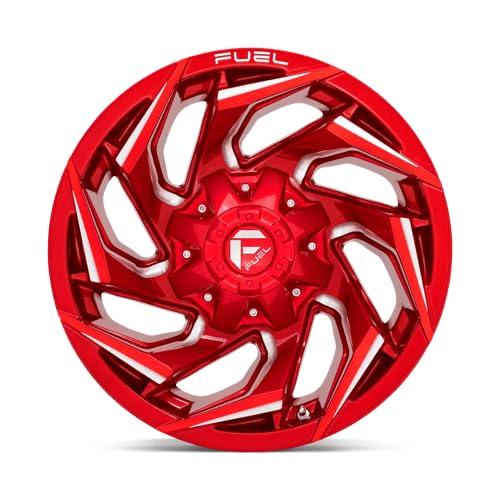 1PC Fuel D754 20X9 6X120 GL-RED-MIL 08MM - D75420909452