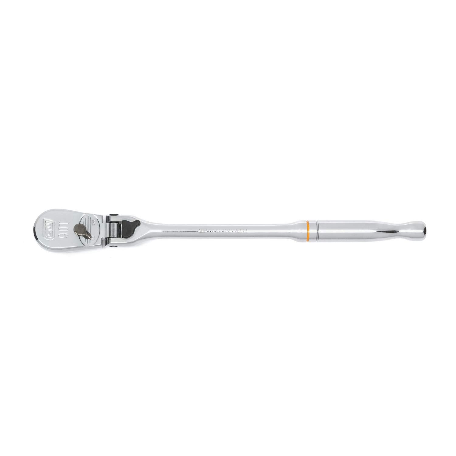 3/8" Drive GEARWRENCH 90 Tooth Locking Flex Head Teardrop Ratchet 11" - 81266T