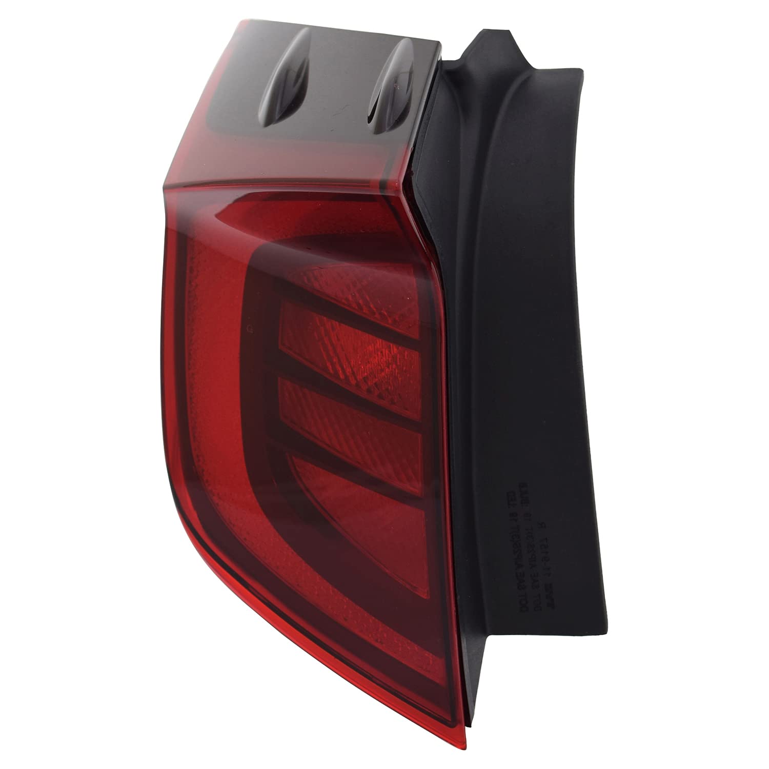 Left-Side TYC 11-9198-00 Tail Light Assembly Compatible with 2020-2021 Hyundai Santa Fe