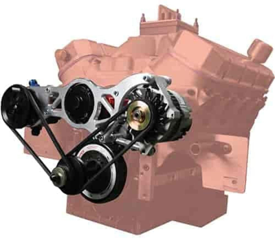 Alternator/Vacuum Pump Mounting Bracket Moroso 63866, Fits Big Block Chevy w/CSR Water Pump
