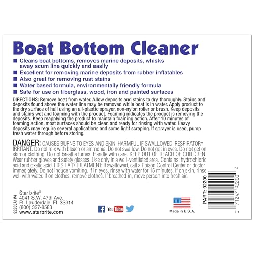 Boat Bottom Cleaner STAR BRITE - 1 GAL (092200)