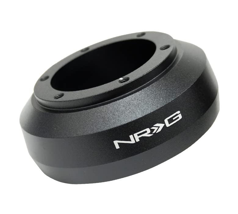 NRG Innovations Steering Wheel NRG-SRK-165H Quick Release Short Hub Adapter, Retain Horn & Turn Signals, 6x70mm bolt pattern, Comes with Resistors