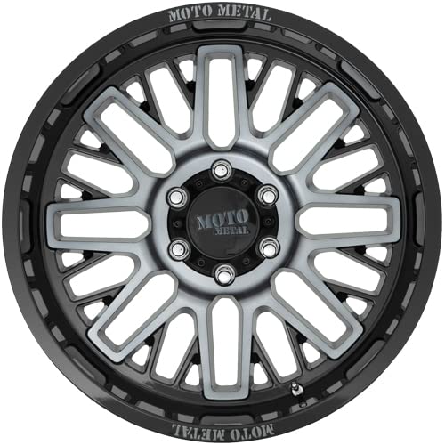 Moto Metal 20X9 MO802 G-BLK MCH GTCC 00MM - MO80229068400 6X5.5