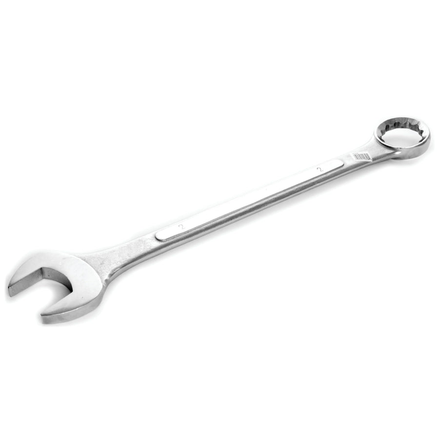 12-Point Performance Tool W348B Combo Wrench with Satin Chrome Finish 2-Inch