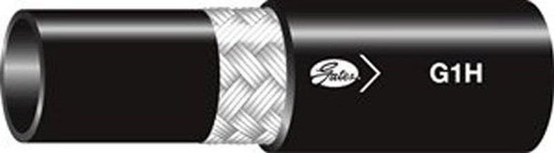 Gates G1H 4G1HXREEL High-Temperature 1-Wire Braid Hydraulic Hose, Meets SAE 100R1 Type AT, 1/4" ID X 440 ft. L, 2750 Working PSI