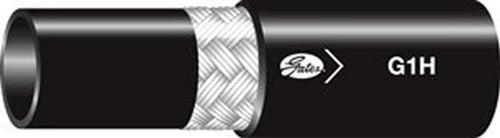 Gates G1H 6G1HXREEL High-Temperature 1-Wire Braid Hydraulic Hose, Meets SAE 100R1 Type AT, 3/8" ID X 385 ft. L, 2250 Working PSI