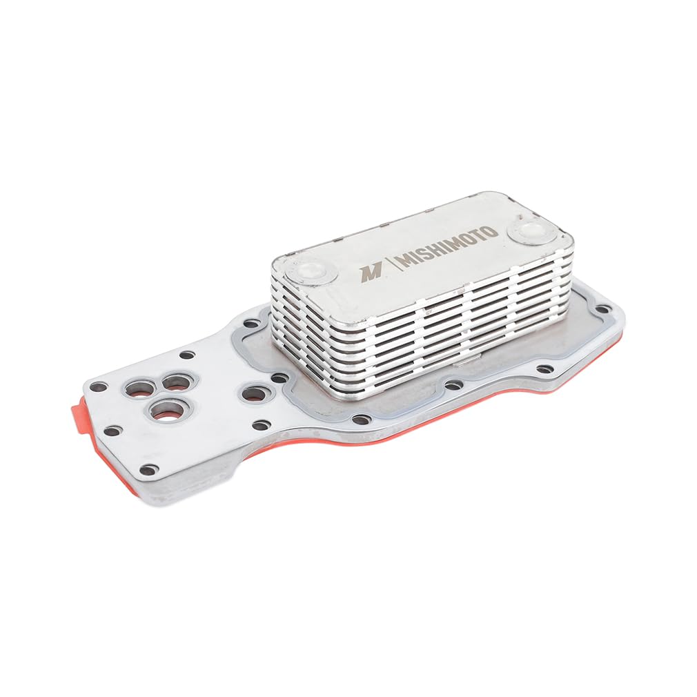 Mishimoto Replacement Oil Cooler MMOC-RAM-07, Compatible with Dodge Ram Cummins 5.9L & 6.7L, 2007+