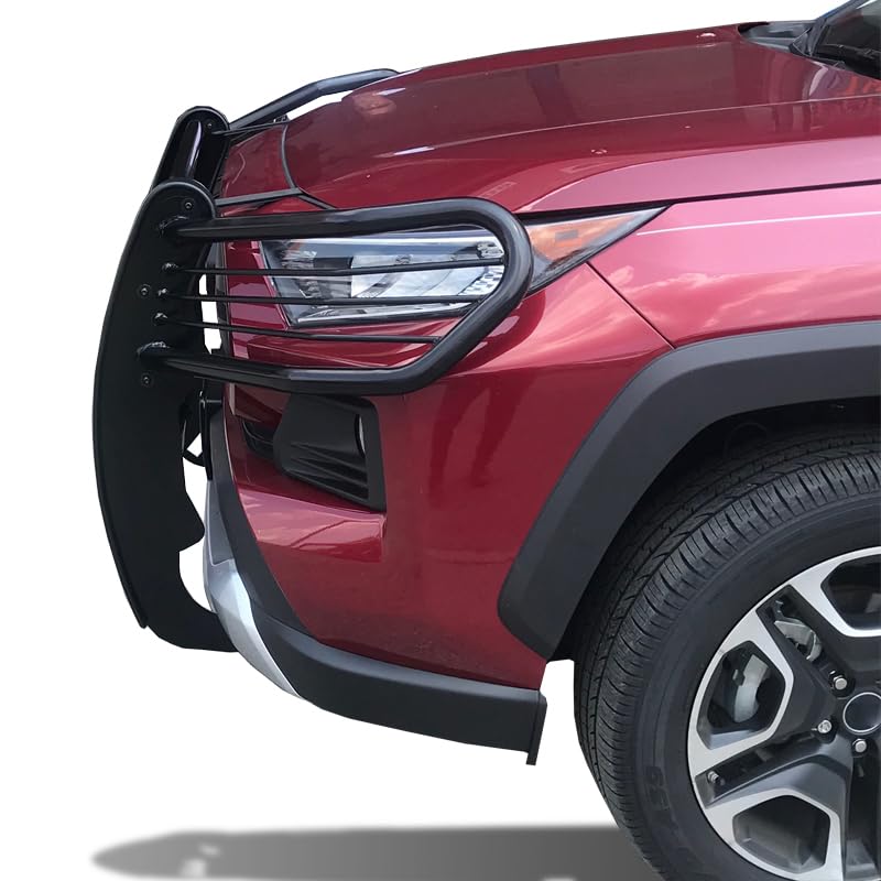 Bumper Guard Modular Black Black Horse Grille Compatible with 2019-2024 Toyota RAV4-17A093904MA