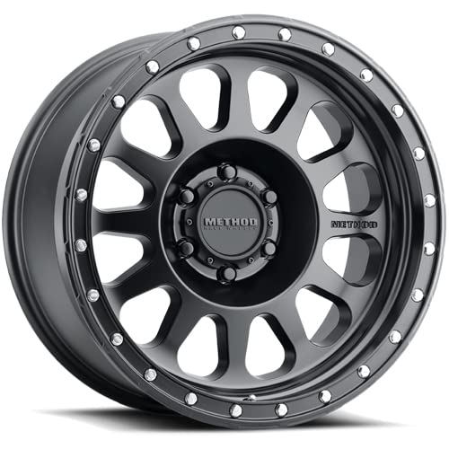 Black Method Race Wheels 315 Wheel with Matte (20 x 10. inches /6 x 5 mm, -18 mm Offset)