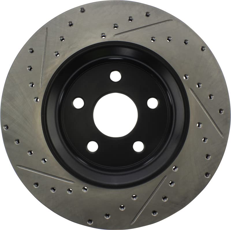 Sport Drilled/Slotted Brake Rotor StopTech 127.58008R (Front Right), 1 Pack