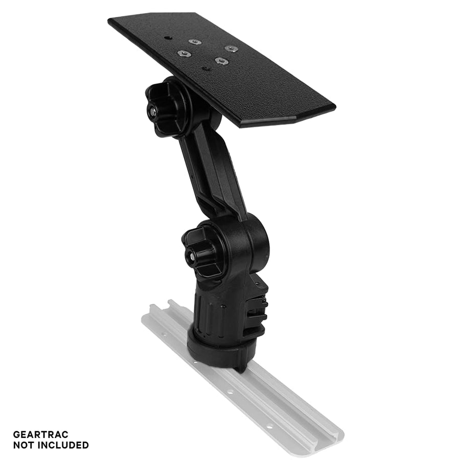 YakAttack Throttle Mount Torqeedo with LockNLoad Track System | Universal Kayak Accessory for GearTrac & MightyMounts | Secure Adjustable Fit | Made in USA