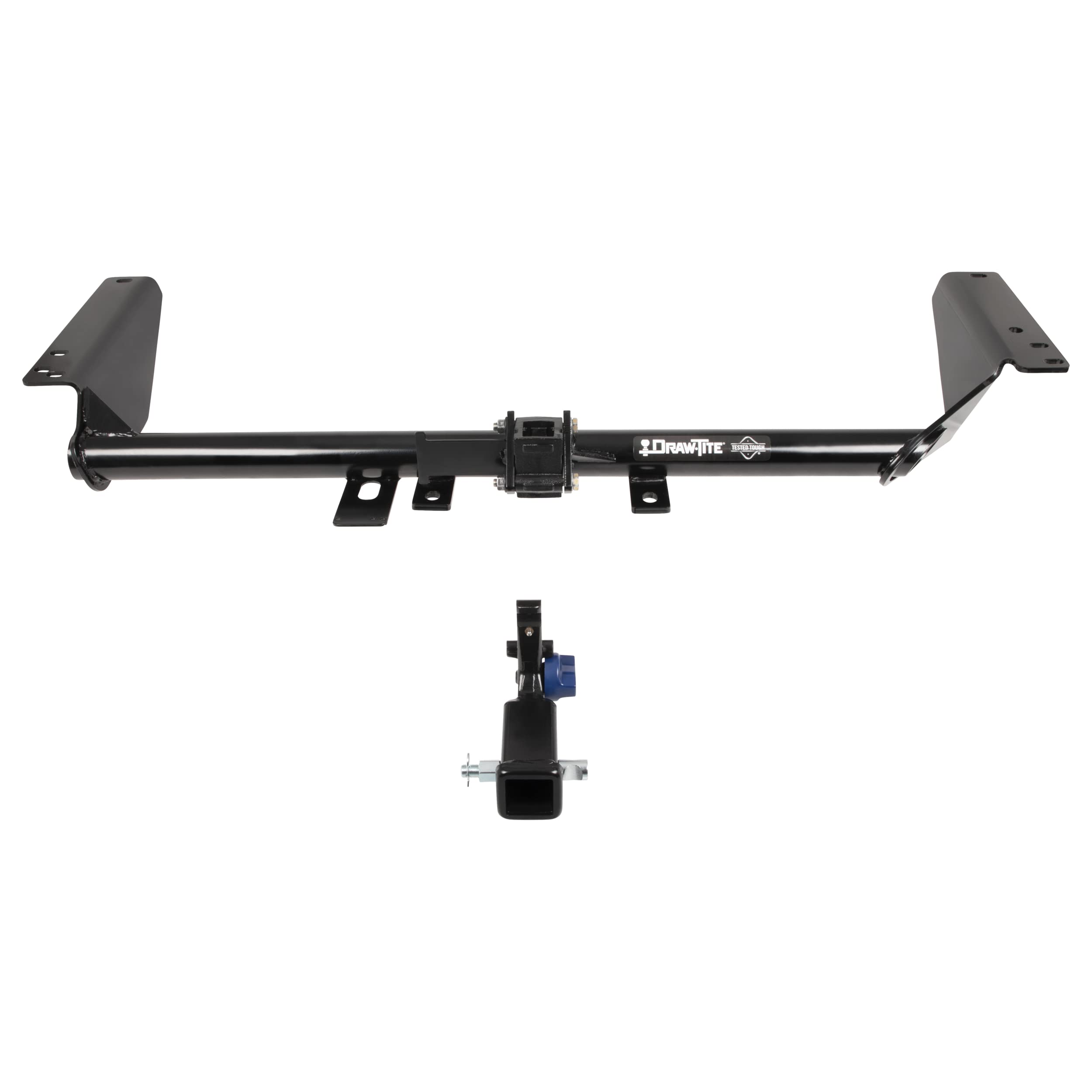 Draw-Tite Hidden Hitch® 76916 Completely Hidden Trailer Hitch 2 in. Removable Receiver, Black, Compatable with 2017-2022 Chrysler Pacifica, 2020-2022 Chrysler Voyager, 2022-2022 Dodge Grand Caravan
