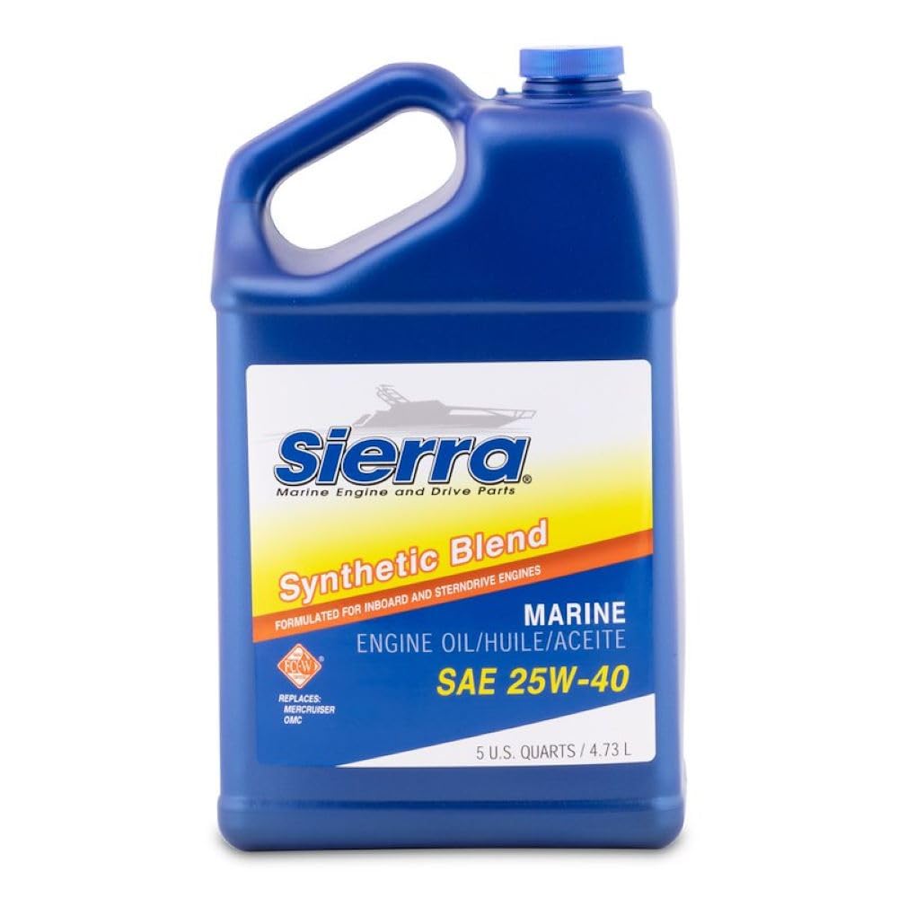 Sierra Synth Mercruiser Oil 5 quart 18-94404 Made by Sierra