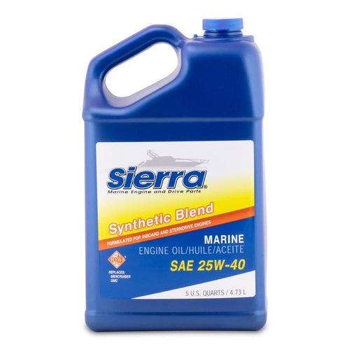 Sierra Synth Mercruiser Oil 5 quart 18-94404 Made by Sierra