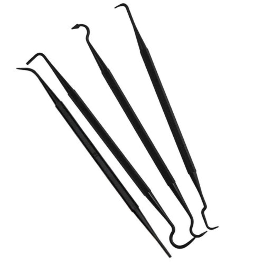 Birchwood Casey Lightweight Durable Versatile Nylon Double Ended Gun Maintenance Scrubbing Cleaning Picks - Pack of 4