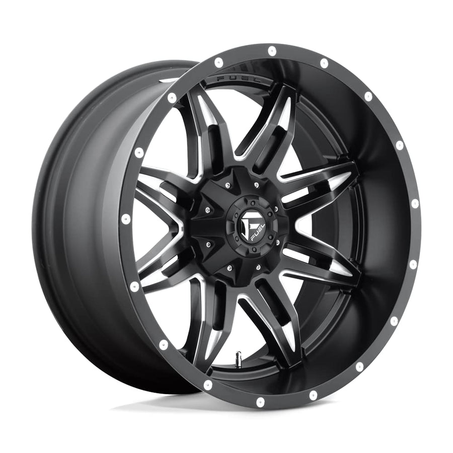 FUEL OFF-ROAD D567 20X10 LETHAL, 5X4.5/5.0, 4.56, 24mm MATTE BLACK MILLED - D56720002645