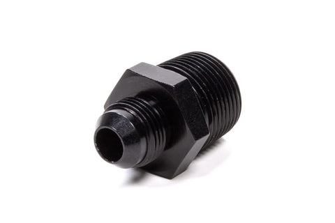 Black Fragola -20AN x 1 1/4 NPT Straight Adapter