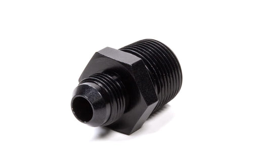 Black Fragola -20AN x 1 1/4 NPT Straight Adapter