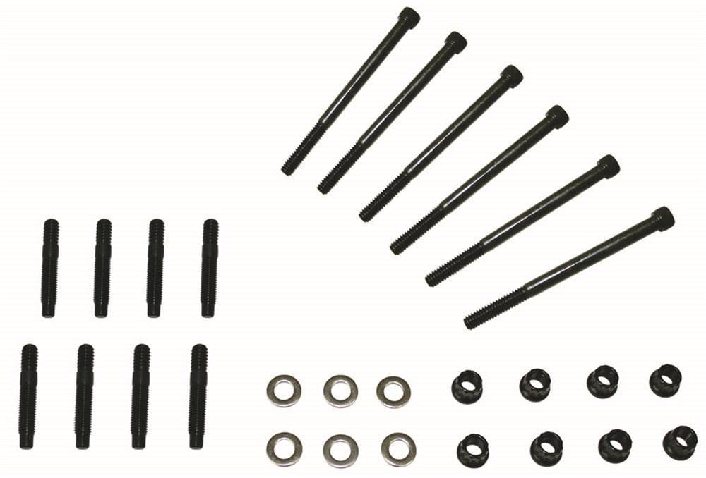 Valve Cover Hardware Kit Moroso 68835, Fits 3" Tall Big Block Chevy Covers w/Tubes on Intake