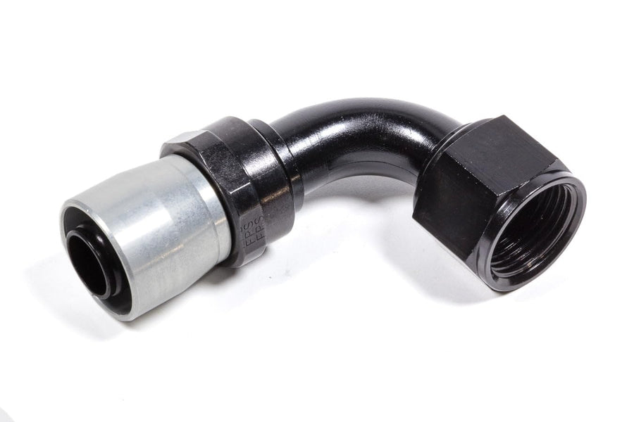 90 Degree Fragola -12AN Sport Crimp Hose End