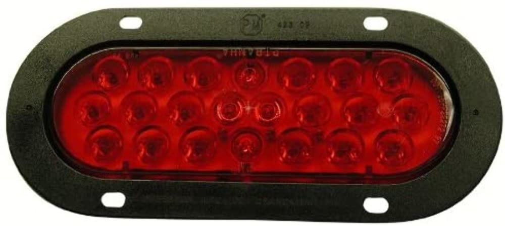 Piranha Oval LED Auxiliary Strobe Light Peterson Manufacturing 423SR-2