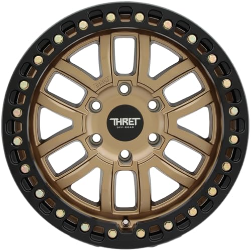 Offroad Thret Firewall 702 Wheel 17x9 6x135 Satin Black -12mm - FREE T-SHIRT INCLUDED!
