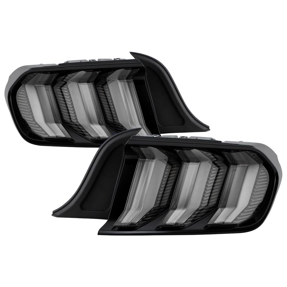 Ford Mustang Spyder (POE) 18-20 LED Sequential Tail Light - OE Clear Set