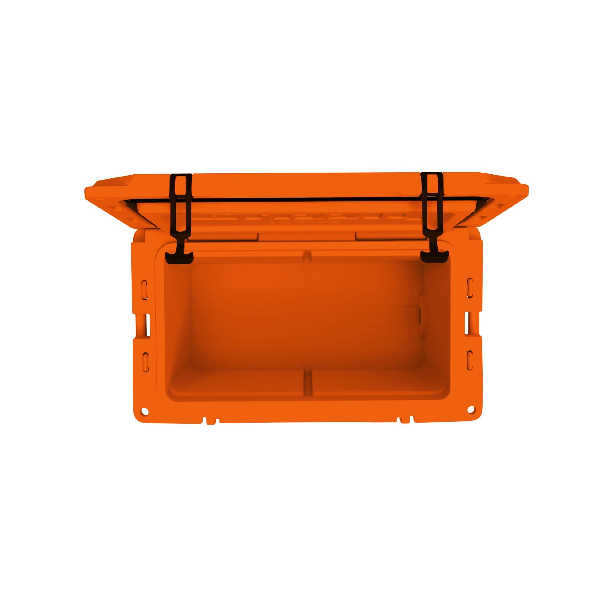 60 Cooler Grizzly | 60 qt Ice Chest Durable Rotomolded Insulated | Made in USA | Warranty for Life | For Beach Boat Camping Fishing Hunting | G60 | Orange