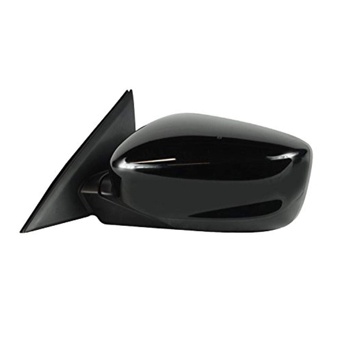 Fit System Driver Side Mirror for Honda Accord Sport LX Model, 2dr, Textured Black w/PTM Cover, Foldaway w/o Aspherical Lens, Heated Power