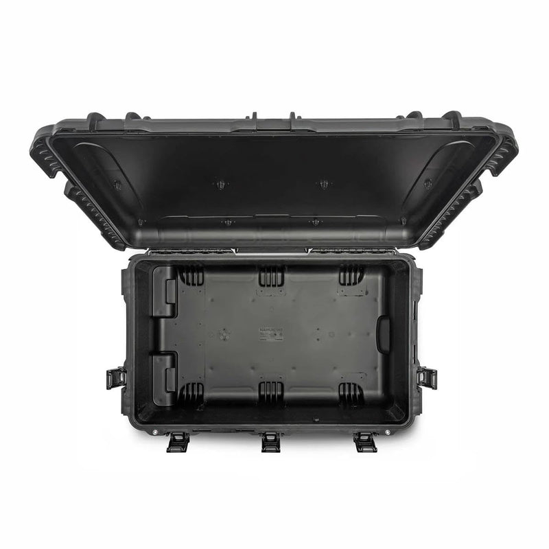 Wheeled Nanuk 962 Waterproof Hard Case with Padded Divider, Black