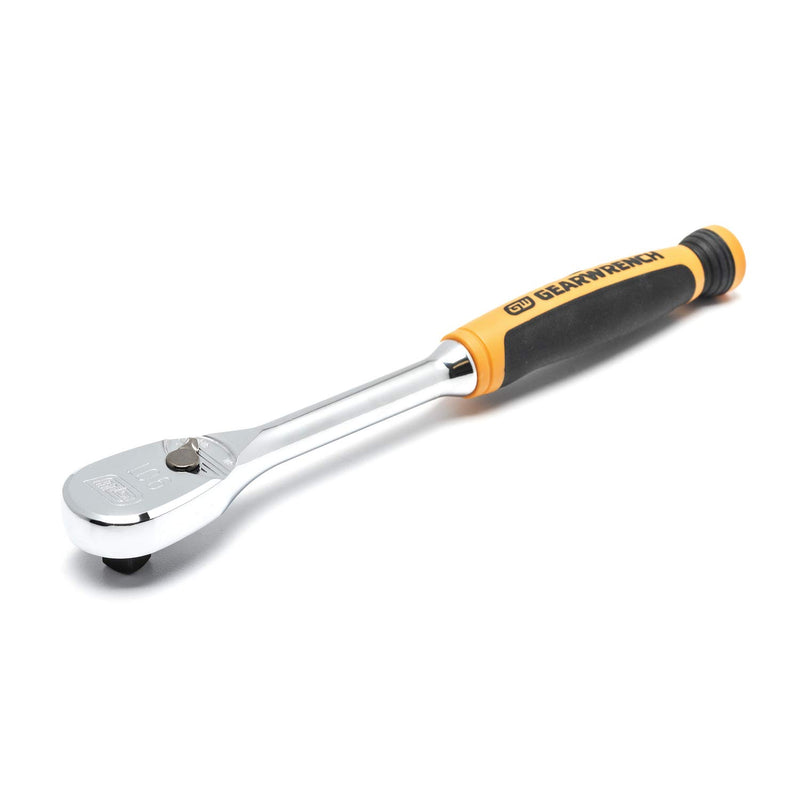 3/8" Drive GEARWRENCH 90 Tooth Cushion Grip Teardrop Ratchet - 81208T